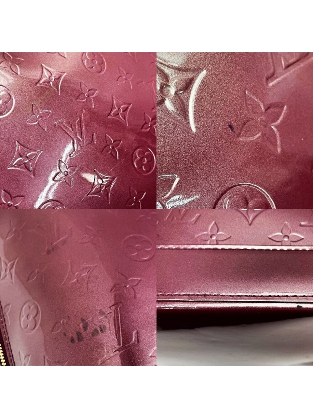 Louis Vuitton Vernis Alma GM Rouge Fauvist Padlock Key 2 - Picture 9 of 9